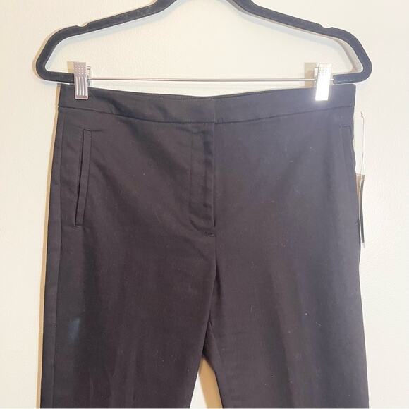 Worthington Womens Stretch Mid Rise Slim Leg Trouser Pants Black Size 8 NWT - Picture 3 of 14
